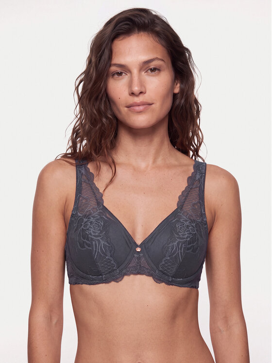 Triumph Triumph Бюстгальтер з підкладкою Wild Peony Florale 10209627 Сірий
