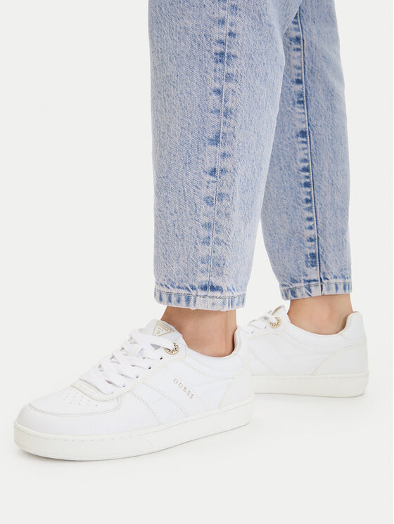 Guess Αθλητικά Guess FLPNAM ELE12 Λευκό
