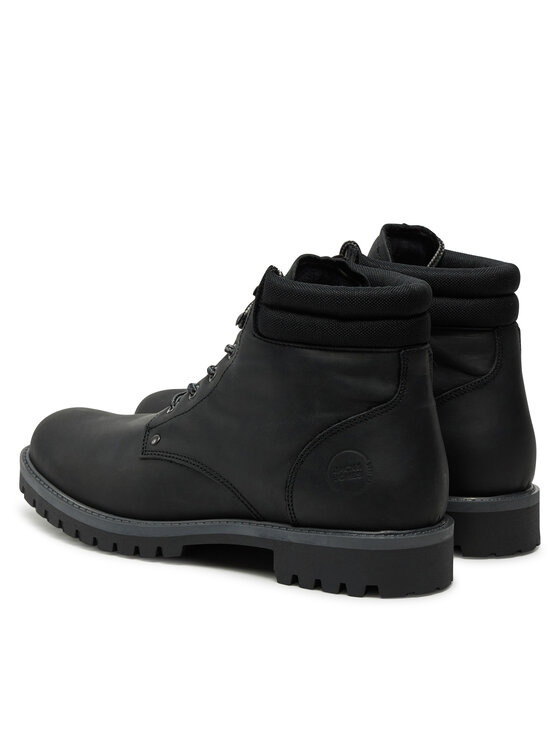 Jack & Jones Черевики туристичні Jack & Jones JfwStanton 12257999 Чорний
