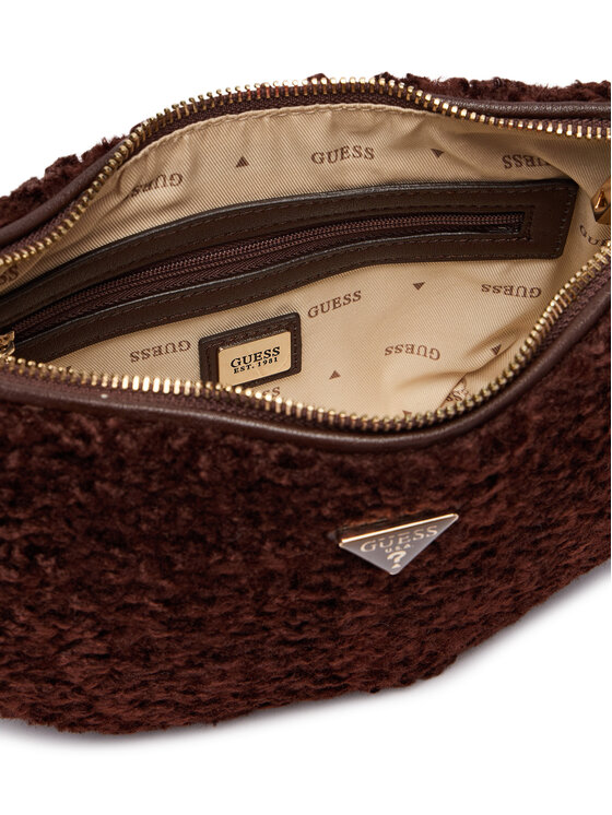 Guess Torebka Guess Katie HWWG22 53180 Brązowy ciemny