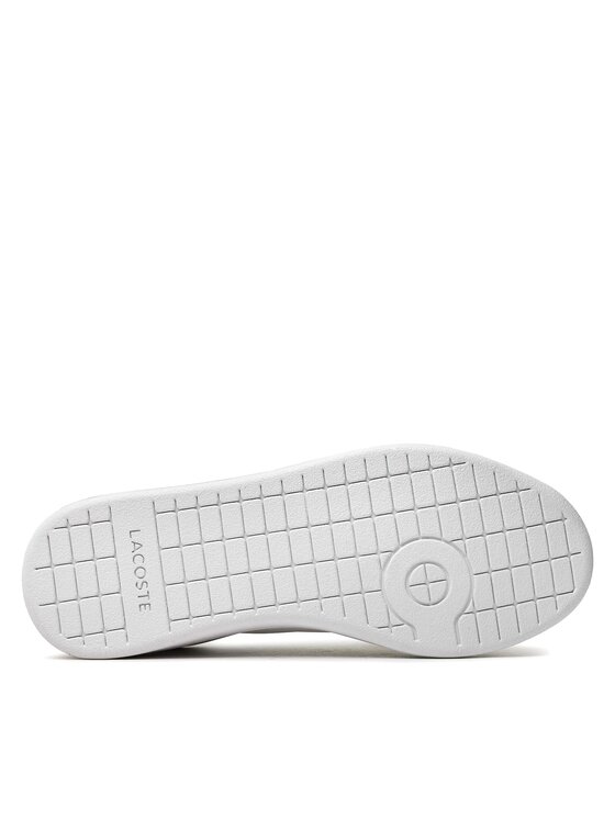 Lacoste Sneakersy Lacoste Carnaby Evo 0722 1 Sfa 743SFA0016216 Biały