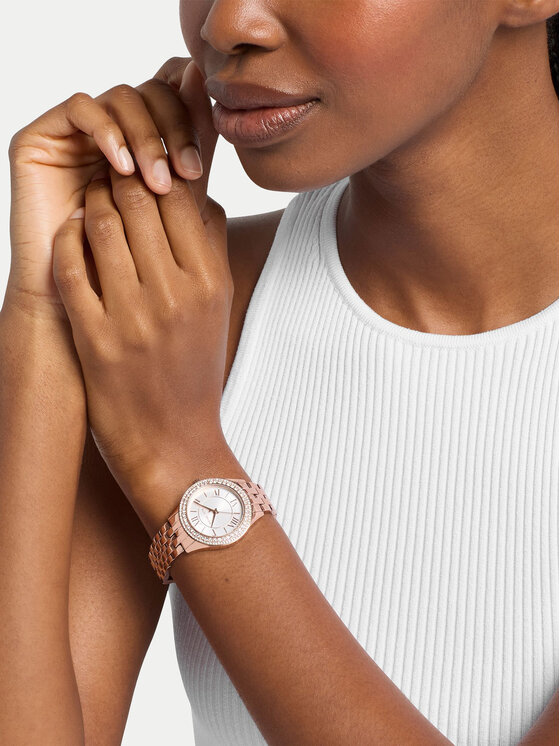 Michael Kors Hodinky Michael Kors Harlowe MK7652 Růžové zlato