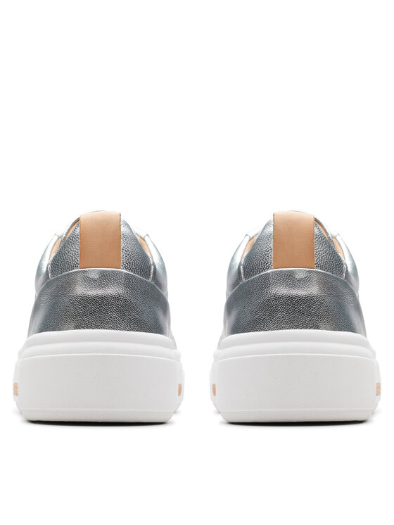 Clarks Снікерcи Clarks Hollyhock Walk 26176310 Срібний
