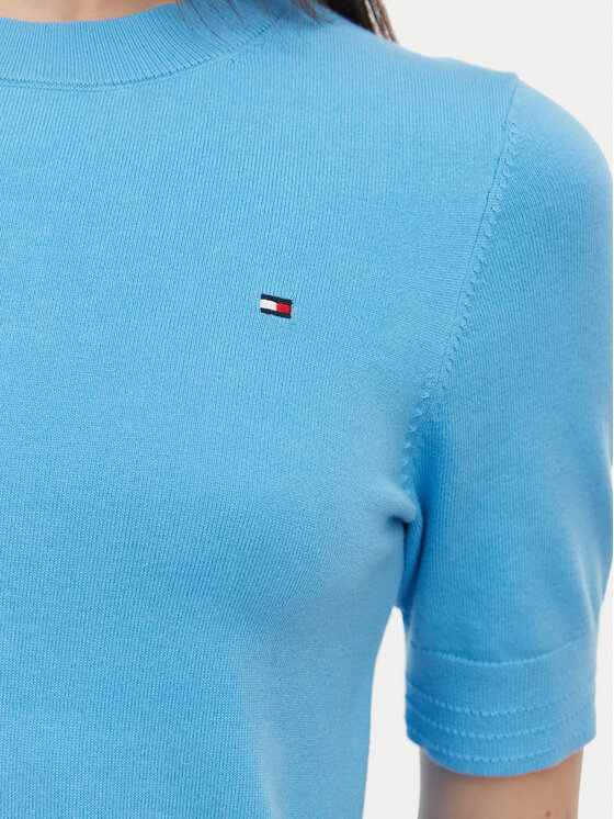 Tommy Hilfiger Tommy Hilfiger Maglione WW0WW49705 Blu Slim Fit