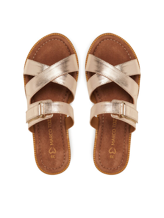 Marco Tozzi Nazouváky Marco Tozzi 2-27109-44 Zlatá