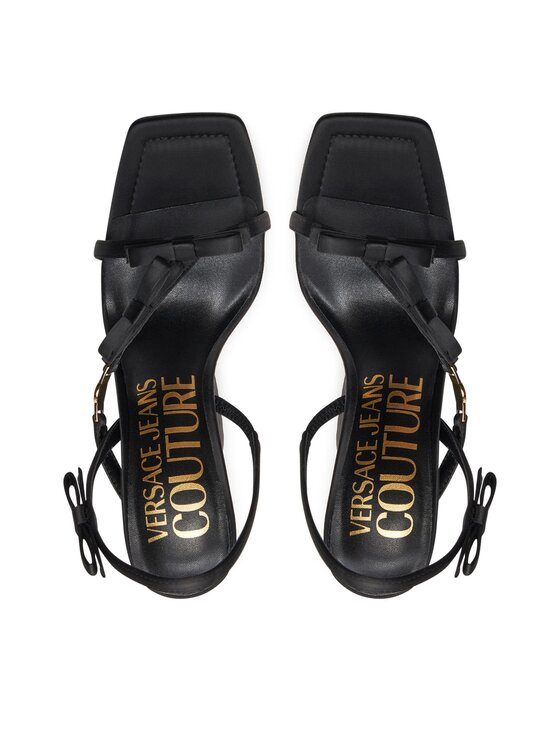 Versace Jeans Couture Босоніжки Versace Jeans Couture 76VA3S37 Чорний