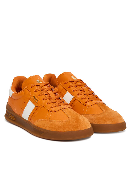 Polo Ralph Lauren Снікерcи Polo Ralph Lauren Aera 804956688007 Оранжевий