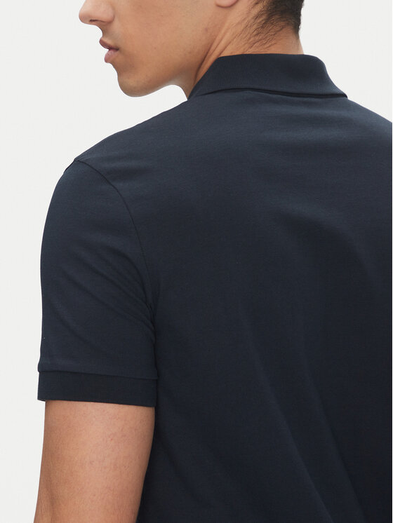 BOSS BOSS Поло Passerzip 50537507 Cиній Slim Fit