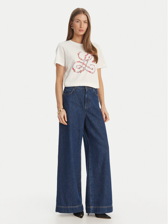 Luisa Spagnoli Luisa Spagnoli Camiseta Ballada 543153 Blanco Regular Fit