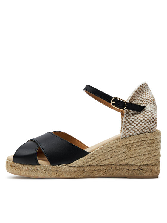 Geox Espadrilės Geox D Gelsa Low D45NGA 00085 C9999 Juoda