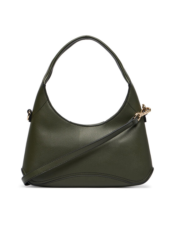Tommy Hilfiger Τσάντα Tommy Hilfiger Th Everyday Mini Hobo AW0AW19185 Σκούρο πράσινο