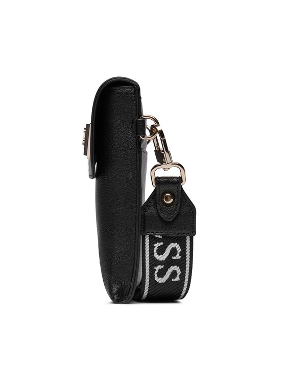 Guess Taška na telefon Guess Latona (BG) Mini-Bags HWBG92 11810 Černá