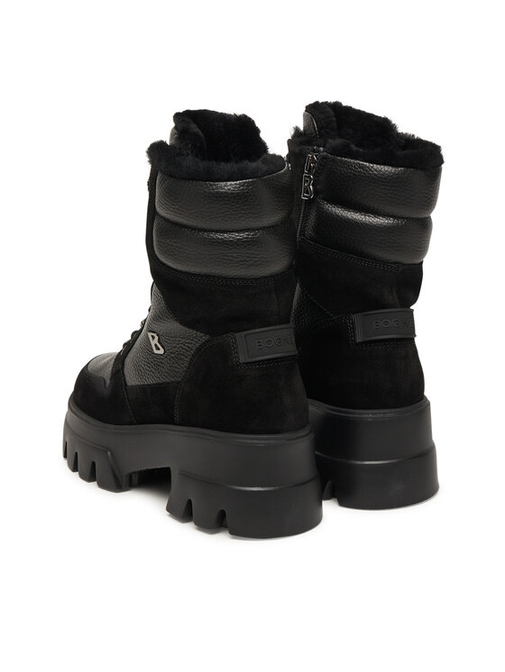 Bogner Šnurovacia obuv Bogner Sapporo 2 A 22542903 Čierna