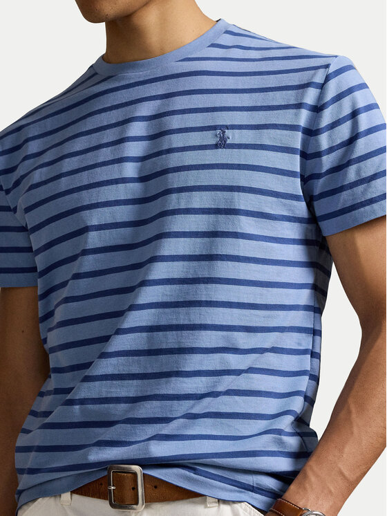 Polo Ralph Lauren Polo Ralph Lauren T-shirt 710938134009 Blu Custom Slim Fit