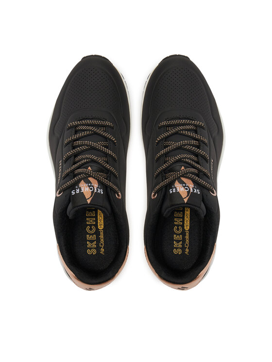 Skechers Снікерcи Skechers Uno Shimmer Away 155196/BLK Чорний