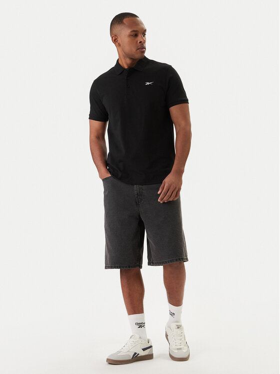 Reebok Reebok Polo Breen RK25562CCM Negro Regular Fit