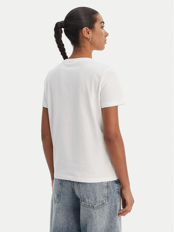 Desigual Desigual Camiseta 26SWTK51 Blanco Regular Fit