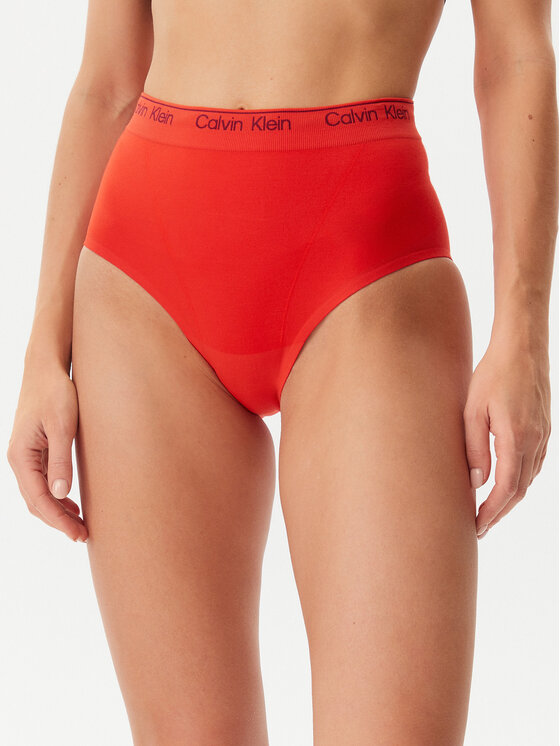 Calvin Klein Underwear Calvin Klein Underwear Klasične gaćice s visokim strukom LV00QF8282 Crvena