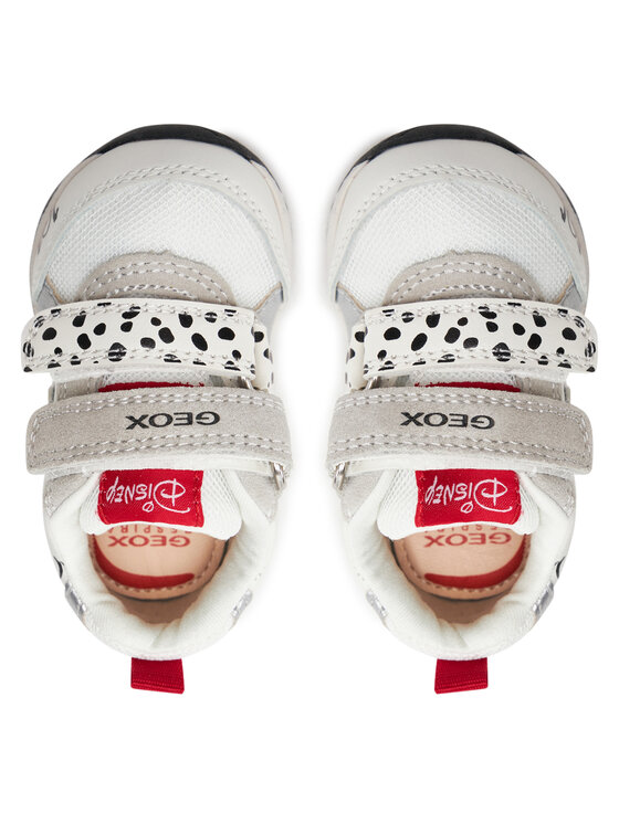 Geox Sneakersy Geox B Rishon Girl B450LB 085NF C0050 Bílá