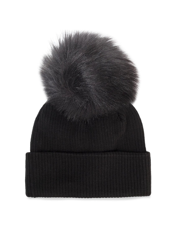 adidas Gorro adidas W Fur Pom Beani ED4723 Negro