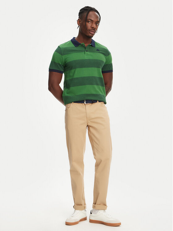 Robe di Kappa Robe di Kappa Поло Ming 64126KW Зелений Slim Fit