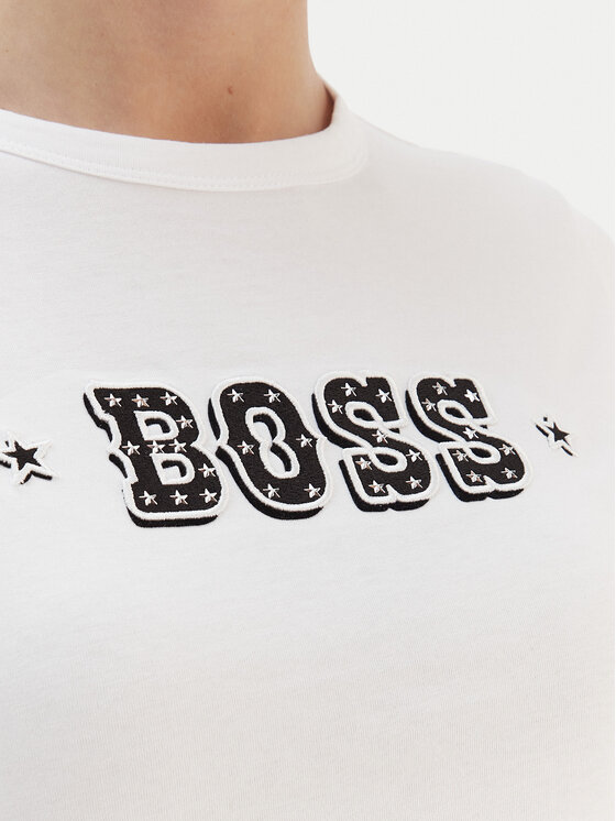 BOSS BOSS Футболка Endora 50545287 Білий Regular Fit