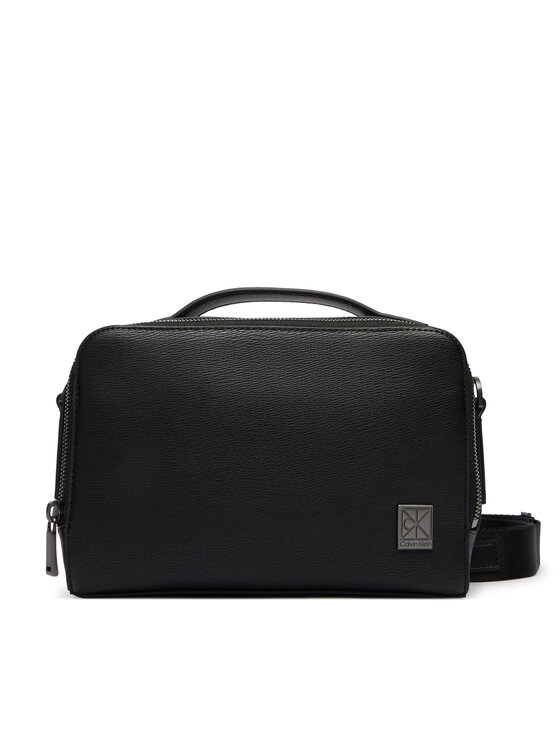 Calvin Klein Maža rankinė Calvin Klein Emblem Hw Camera Bag LV04D3291G Juoda