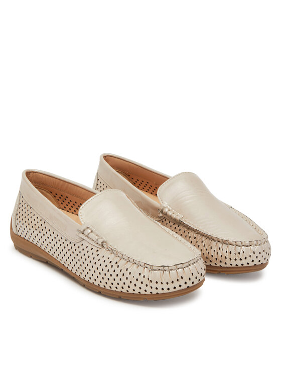 Ara Mokasíny Ara Alabama 12-19222-07 Béžová