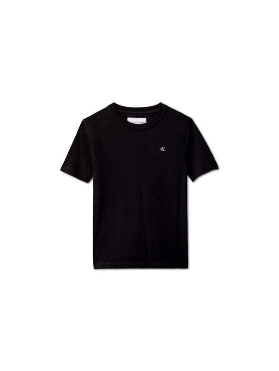 Calvin Klein Jeans Calvin Klein Jeans Camiseta Mono Mini Badge LV1CKSJA30 Negro Regular Fit