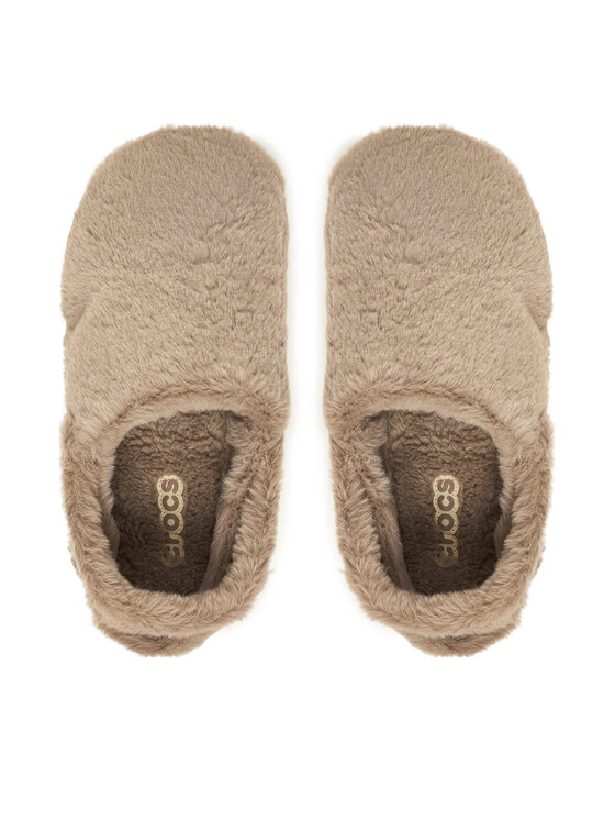 Crocs Тапочки Crocs Classic Unfurgettable Clog 211116 Бежевий