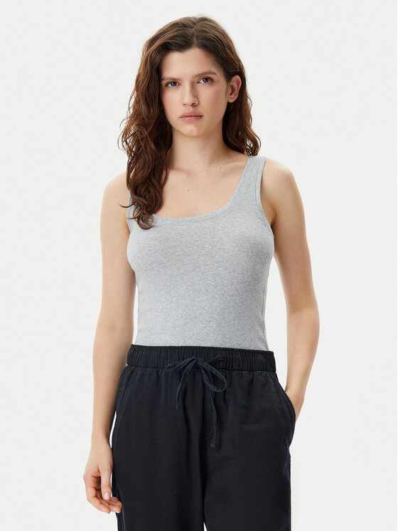 Gap Gap Top 540670-01 Grigio Slim Fit