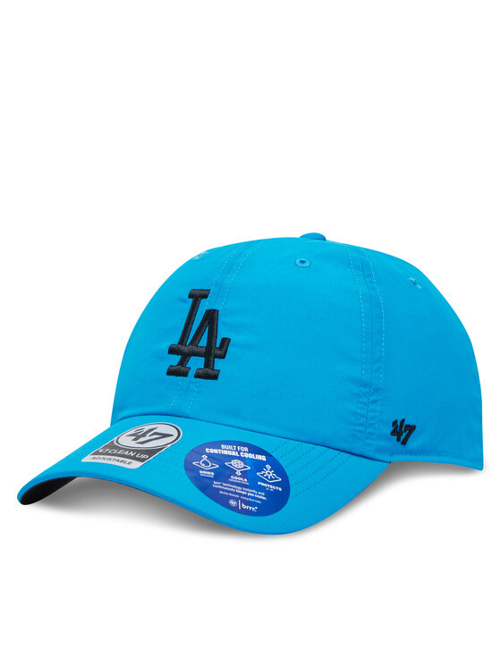 47 Brand Kšiltovka 47 Brand MLB LA Dodgers brrr ’47 CLEAN UP B-BRRRC12BBU Modrá