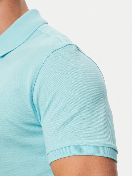 Beverly Hills Polo Club Beverly Hills Polo Club Поло P-SS26M-P42560 Бірюзовий Regular Fit