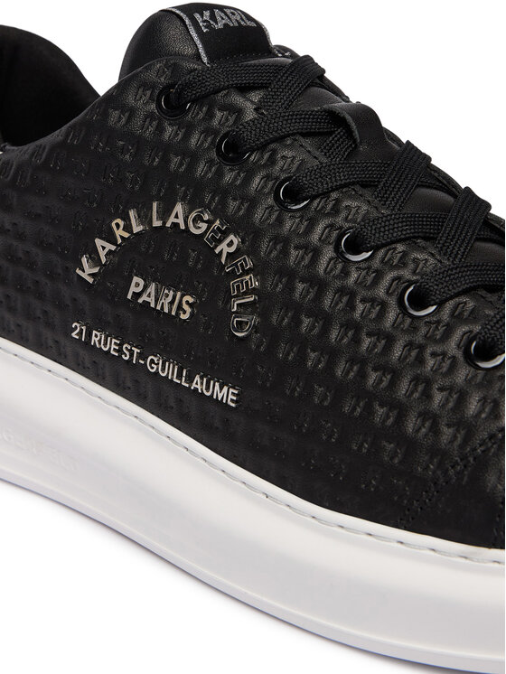 KARL LAGERFELD Снікерcи KARL LAGERFELD Kapri KL52536K Чорний