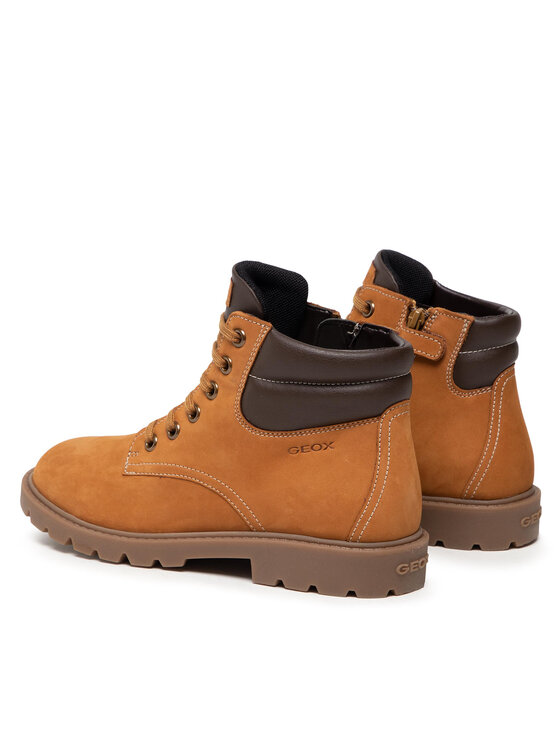 Geox Turistická obuv Geox J Shaylax B. B J16FAB 032BC C0930 D Hnědá