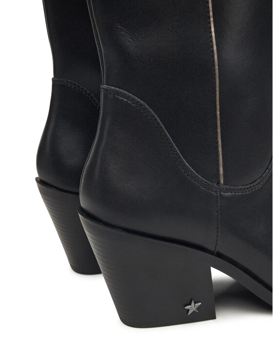 Pepe Jeans Καουμπόικες Μπότες & Μποτάκια Pepe Jeans Gina Western W PLS500017 Μαύρο