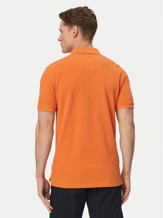 Aeronautica Militare Aeronautica Militare Polo 261PO1925UP00406 Naranja claro Regular Fit