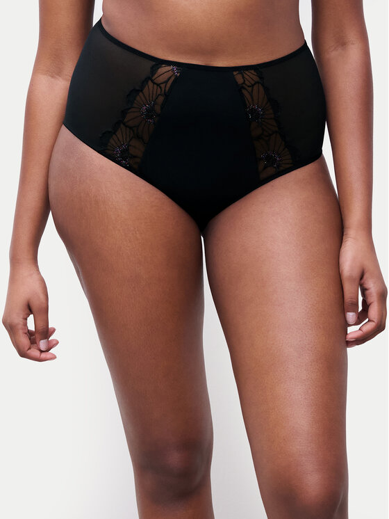 Chantelle Chantelle Braguitas clásicas de talle alto Lush C22OC5 Negro
