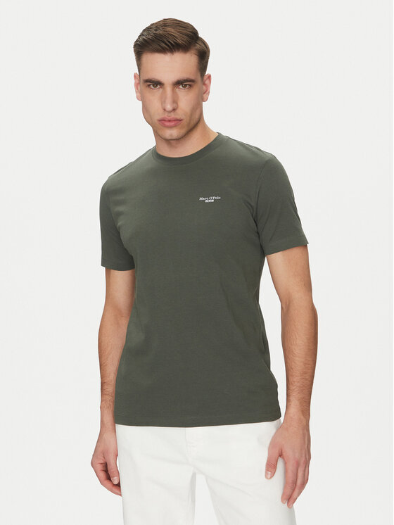 Marc O'Polo Denim Marc O'Polo Denim Комплект футболок 500 0006 181 Зелений Regular Fit