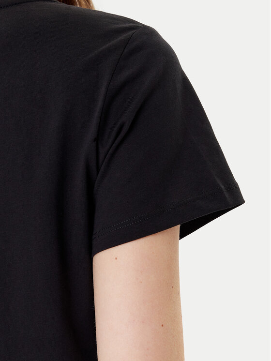 Liu Jo Sport Liu Jo Sport Camiseta TF5275 JS923 Negro Regular Fit