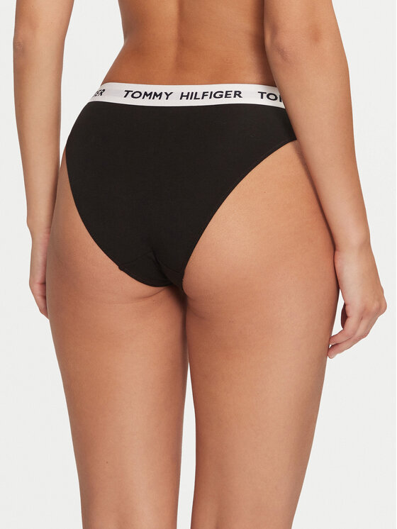Tommy Hilfiger Tommy Hilfiger Σλιπ κλασικά UW0UW05617 Μαύρο