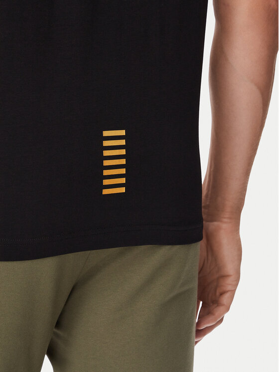 EA7 Emporio Armani EA7 Emporio Armani Camiseta 8NPT27 PJVQZ MC004 Negro Regular Fit