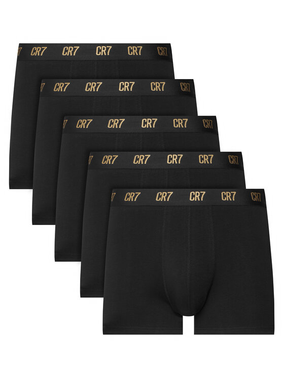Cristiano Ronaldo CR7 Cristiano Ronaldo CR7 Conjunto de calzoncillos boxer 8125-49 Negro