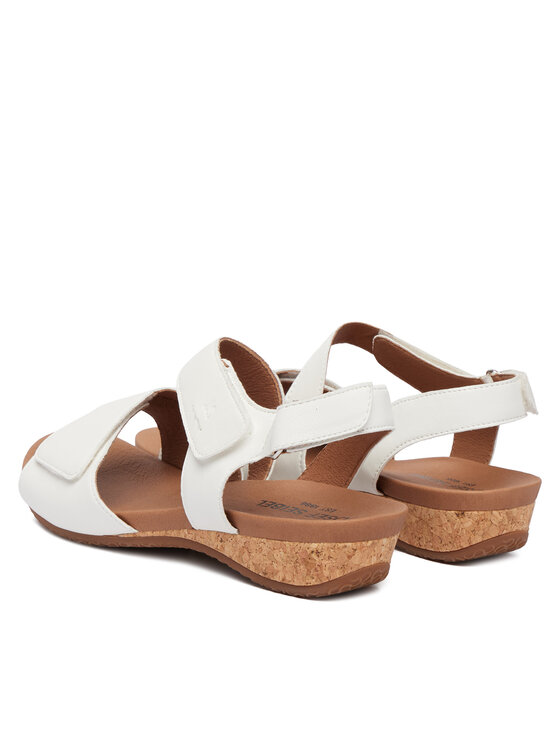 Josef Seibel Босоніжки Josef Seibel Fleur 01 88201 Білий