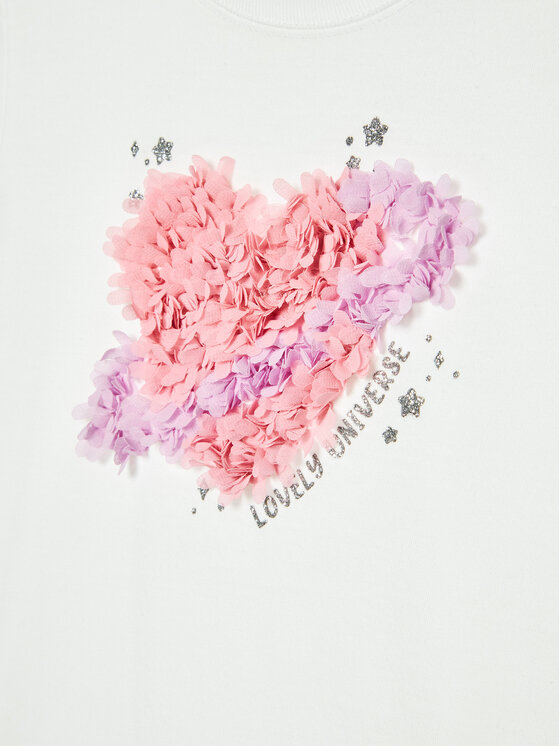 United Colors Of Benetton United Colors Of Benetton Футболка 3I1XG101W Білий Regular Fit