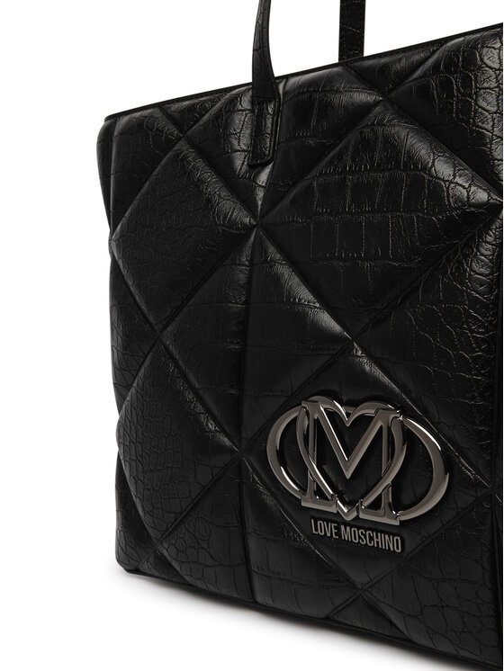 LOVE MOSCHINO Torebka LOVE MOSCHINO JC4120PP1PLF1000 Czarny