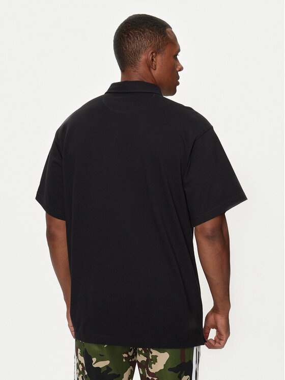 adidas adidas Polo Premium Essentials HR8677 Negro Loose Fit