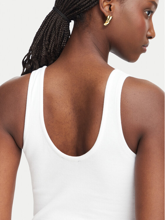 Bardot Bardot Top Mason 60462TB Blanco Slim Fit