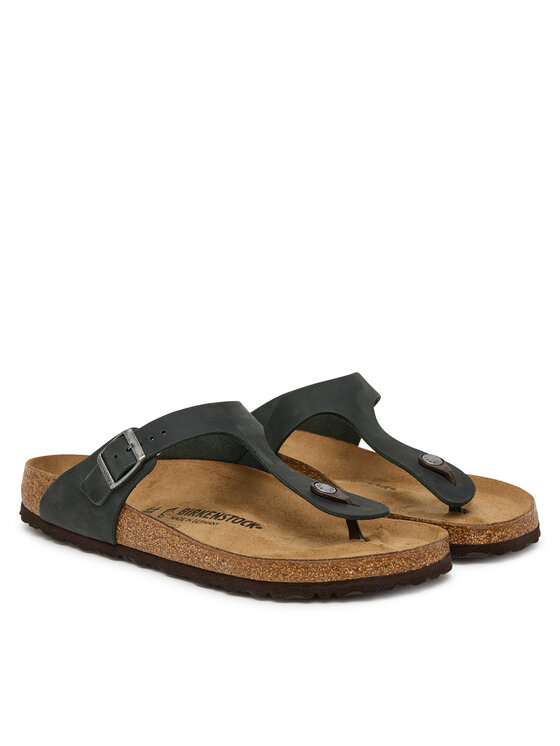 Birkenstock В'єтнамки Birkenstock Gizeh 1032738 Темно-зелений