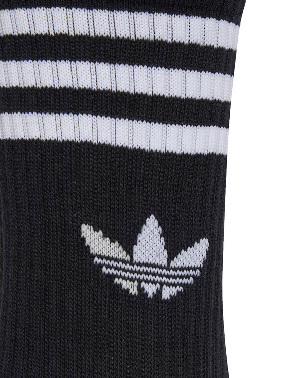 adidas Довгі шкарпетки adidas 3-Stripes JV7411 Чорний